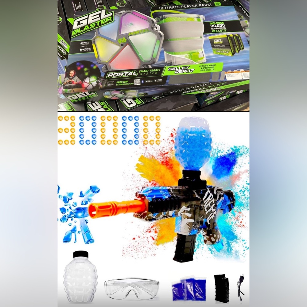 Gel Blaster and Gel Blaster Player Pack